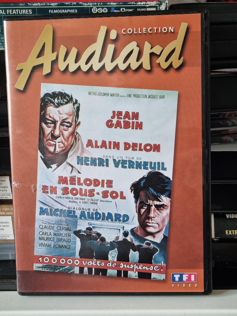 Melodie en Sous Sol, Henri Verneuil, Jean Gabin, Alain Delon, Cd's en Dvd's, Ophalen of Verzenden