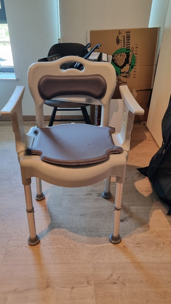 chaise douche non roulante, Enlèvement, Comme neuf, Fauteuil roulant manuel