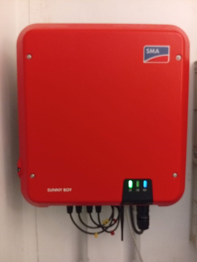 SMA SUNNY BOY SB4.0-1AV-41 OMVORMER — 4 kW, Ophalen, Zo goed als nieuw