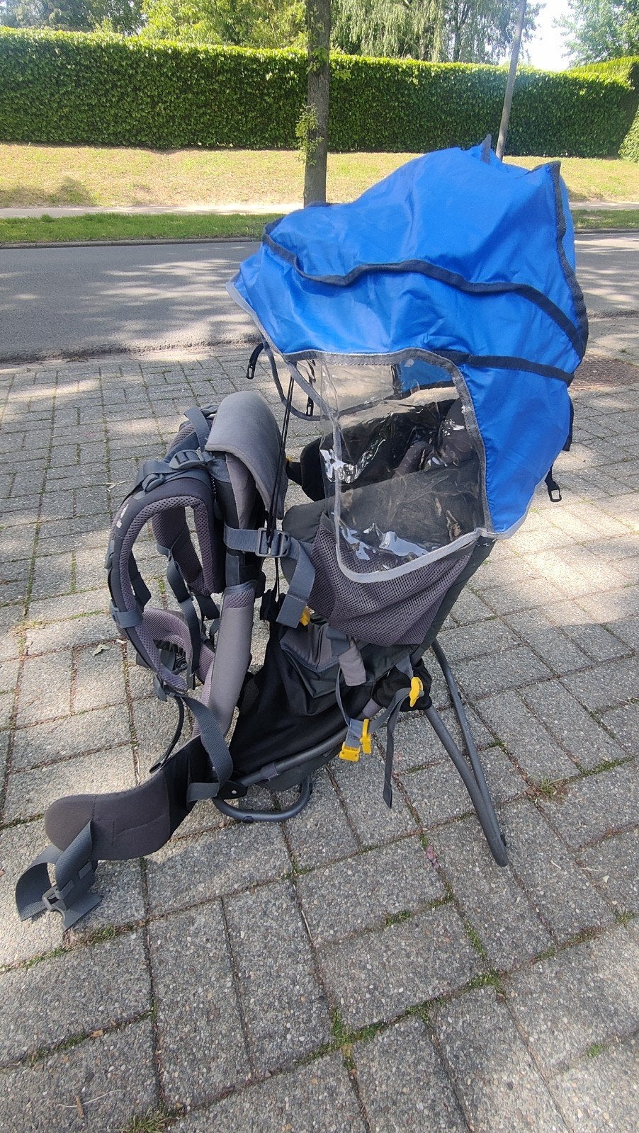 Porte bébé Deuter+ protection de pluie, Enlèvement, Protection de pluie