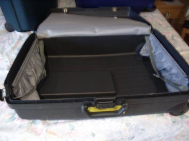 reiskoffer samsonite, Gebruikt, Hard kunststof, 45 tot 55 cm, 70 cm of meer
