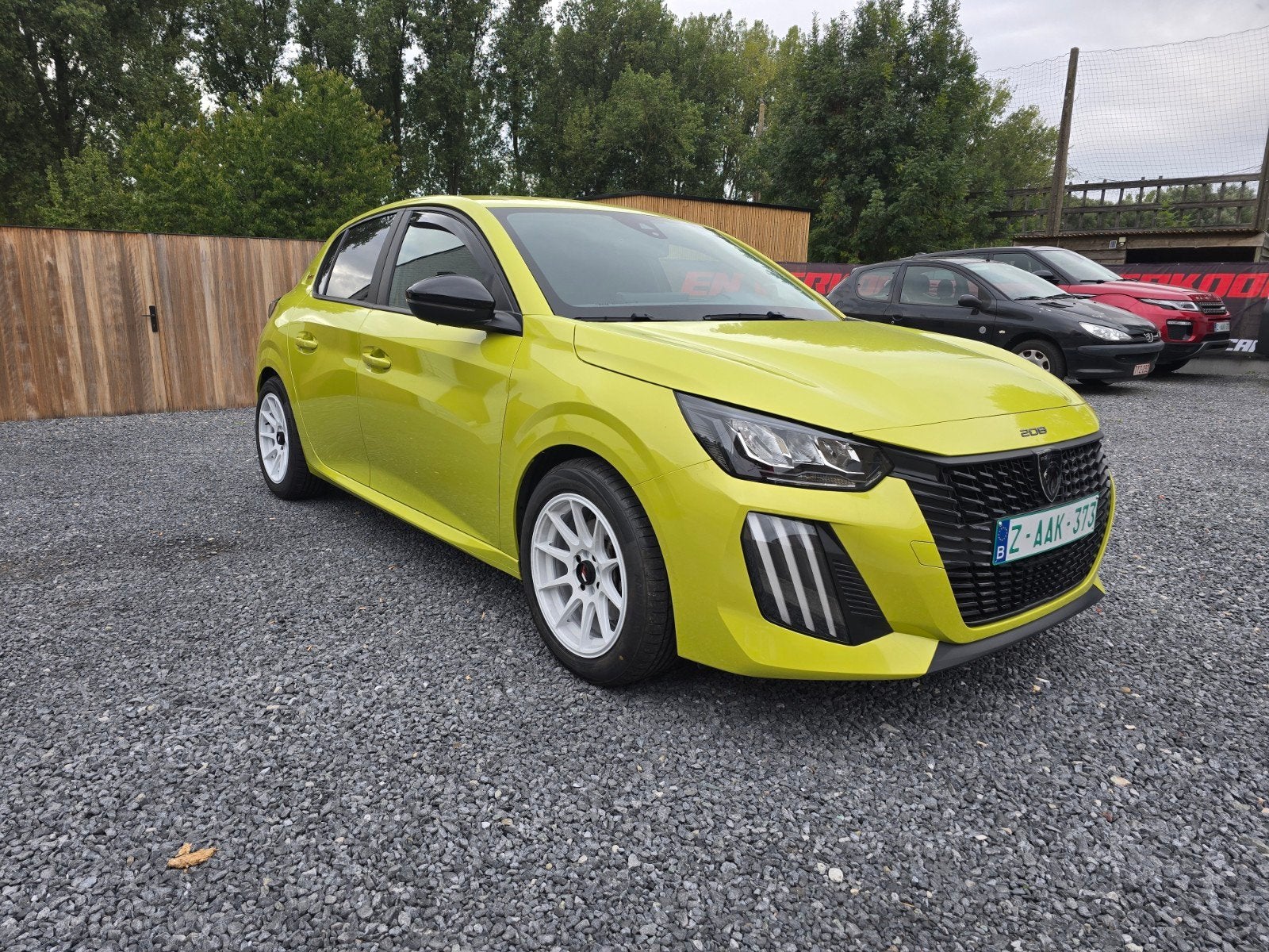 Peugeot 208 2025 Rally look 18295km!!! reeds blanco gvv!!!, Achat, Euro 6, Entreprise, Jaune