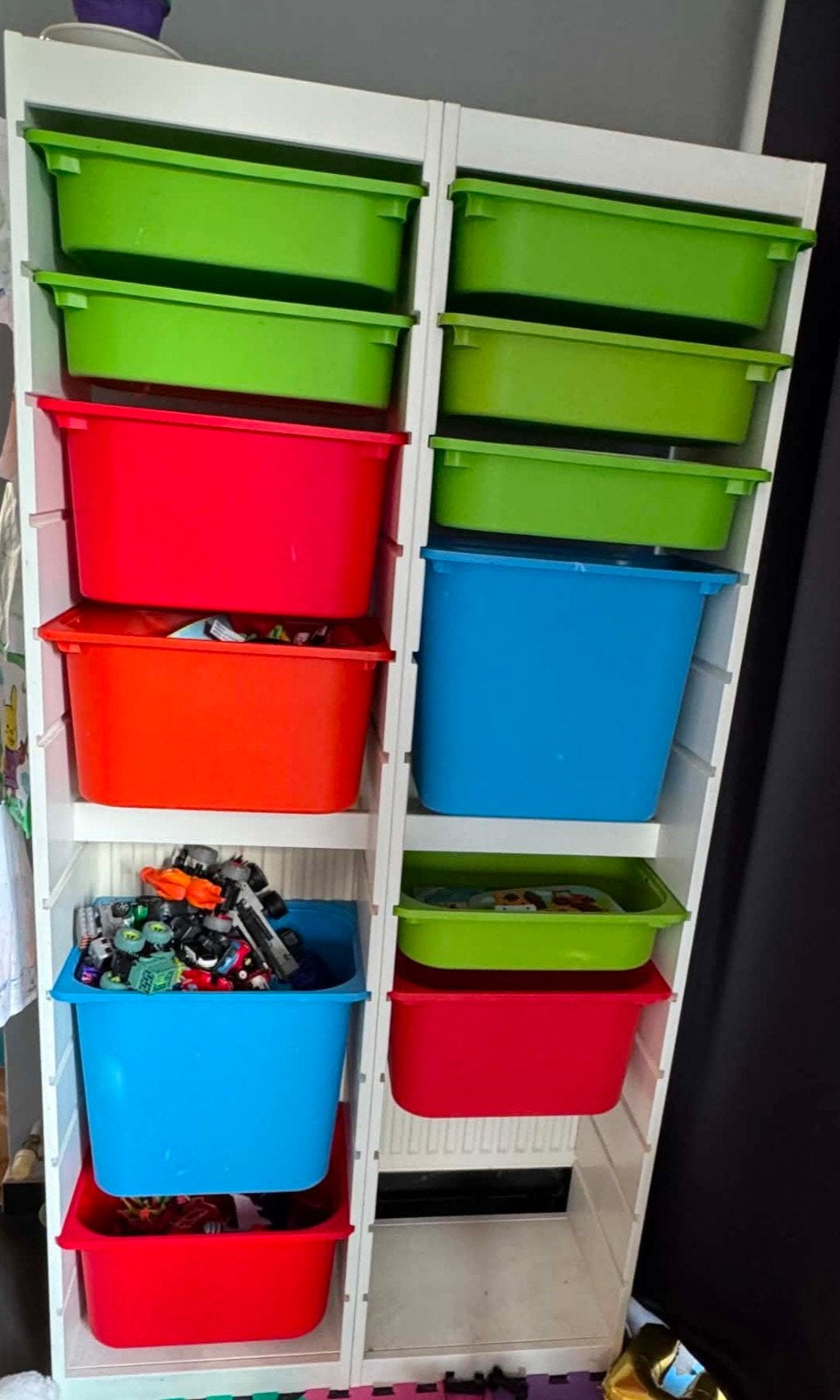 Ikea trofast opbergkast, Enlèvement