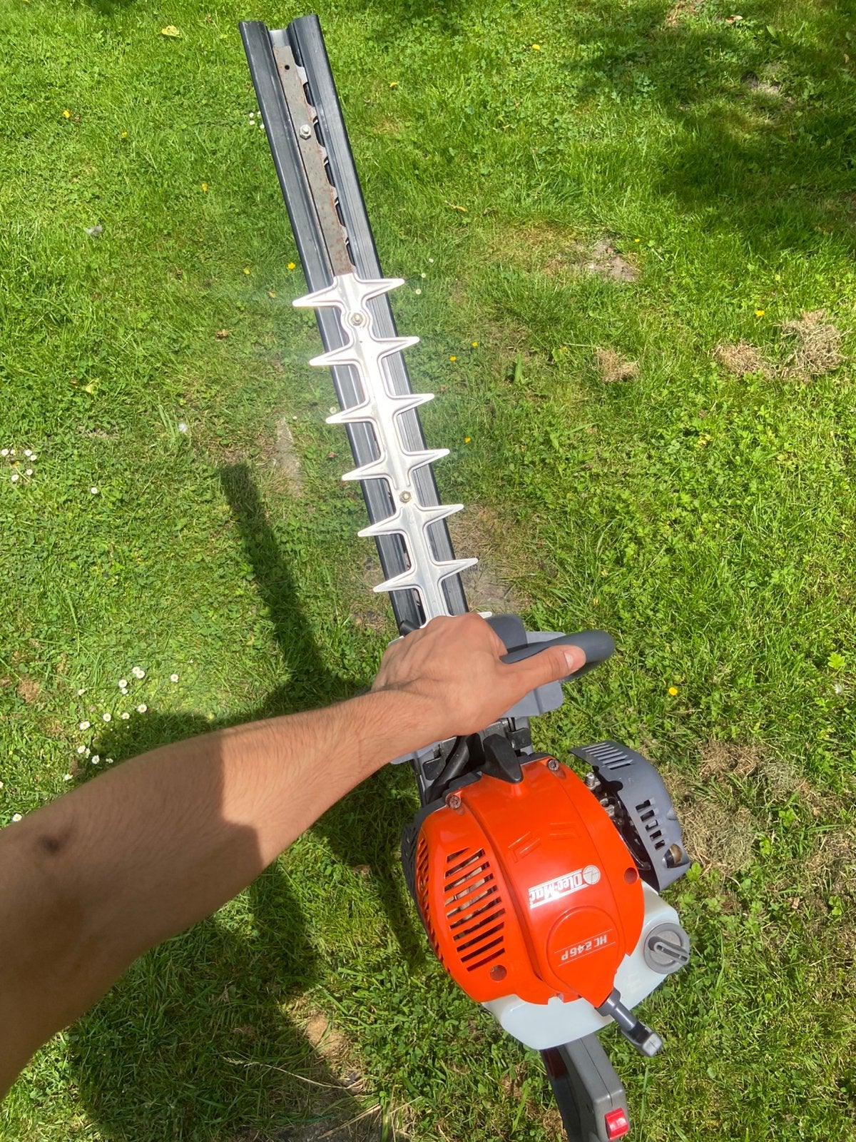 Taille Haie Semi Profesionnel Oleo-Mac, Tuin en Terras, Heggenscharen, Ophalen of Verzenden, Zo goed als nieuw