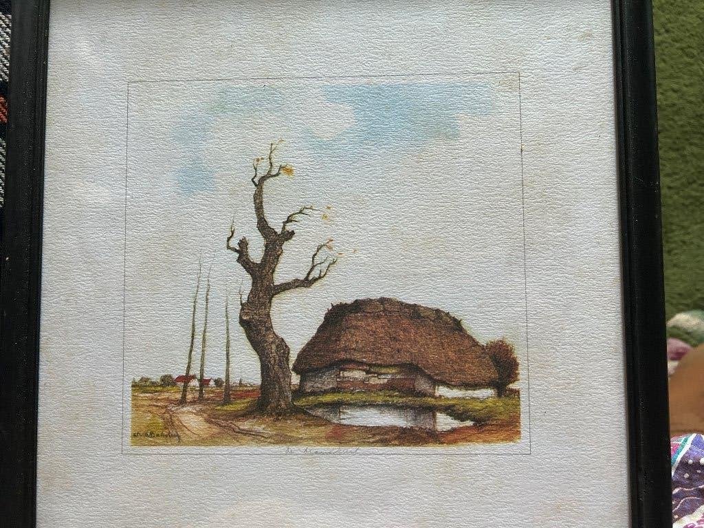 Dirk Baksteen Belgisch kunstenaar, Antiek en Kunst, Ophalen