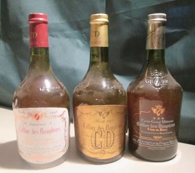 3x vins français - Cellier des dauphins - Côtes du Rhône, Collections, Vins, Enlèvement ou Envoi, Pleine, Comme neuf, Vin rouge