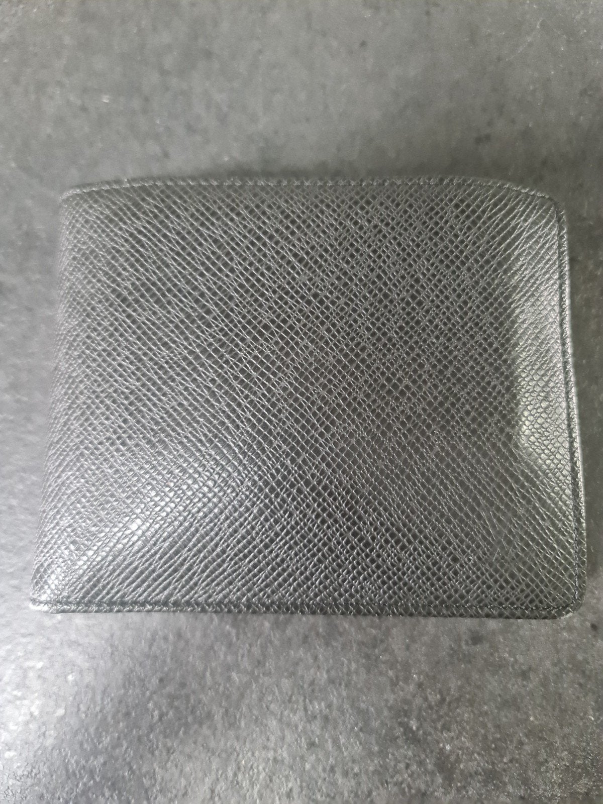 Originele: Louis Vuitton Portemonnee Florin Taiga Ardoise, Overige merken, Zwart, Ophalen of Verzenden, Zo goed als nieuw