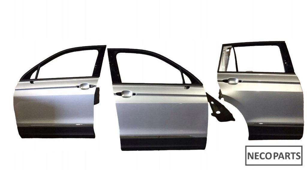 VW TIGUAN 2 DEUR DEUREN PORTIER PORTIEREN KLEUR LB7W !!, Enlèvement ou Envoi, Utilisé, Volkswagen, Garde-boue