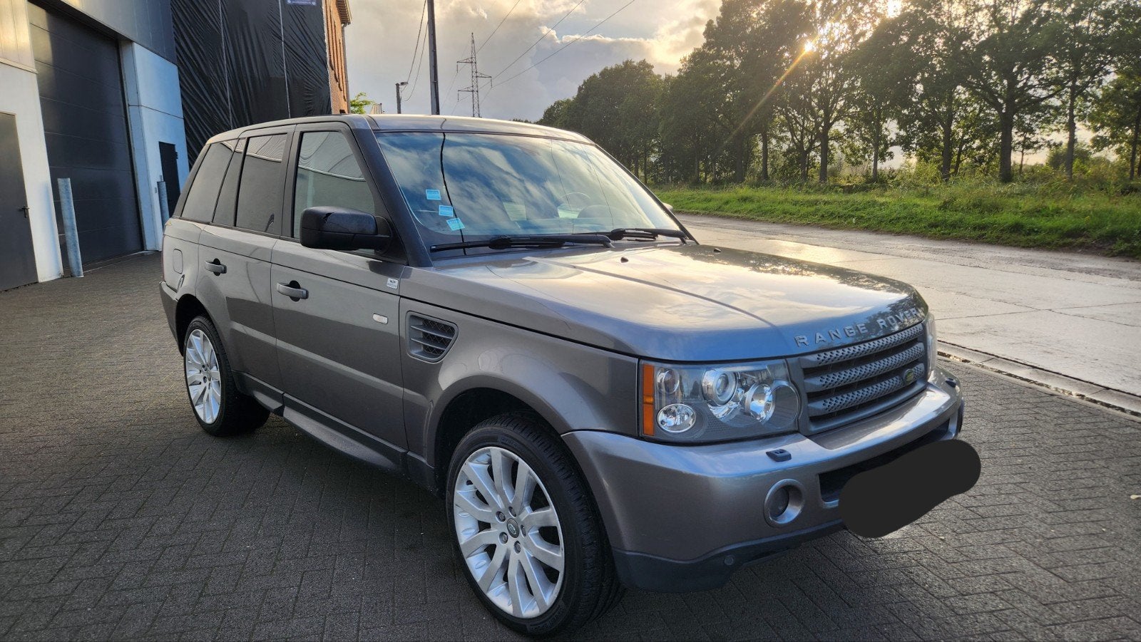 LICHTE VRACHT RANGE ROVER SPORT 2.7 TDV6 GEKEURD, Auto's, Automaat, Navigatiesysteem, Land Rover, Zwart