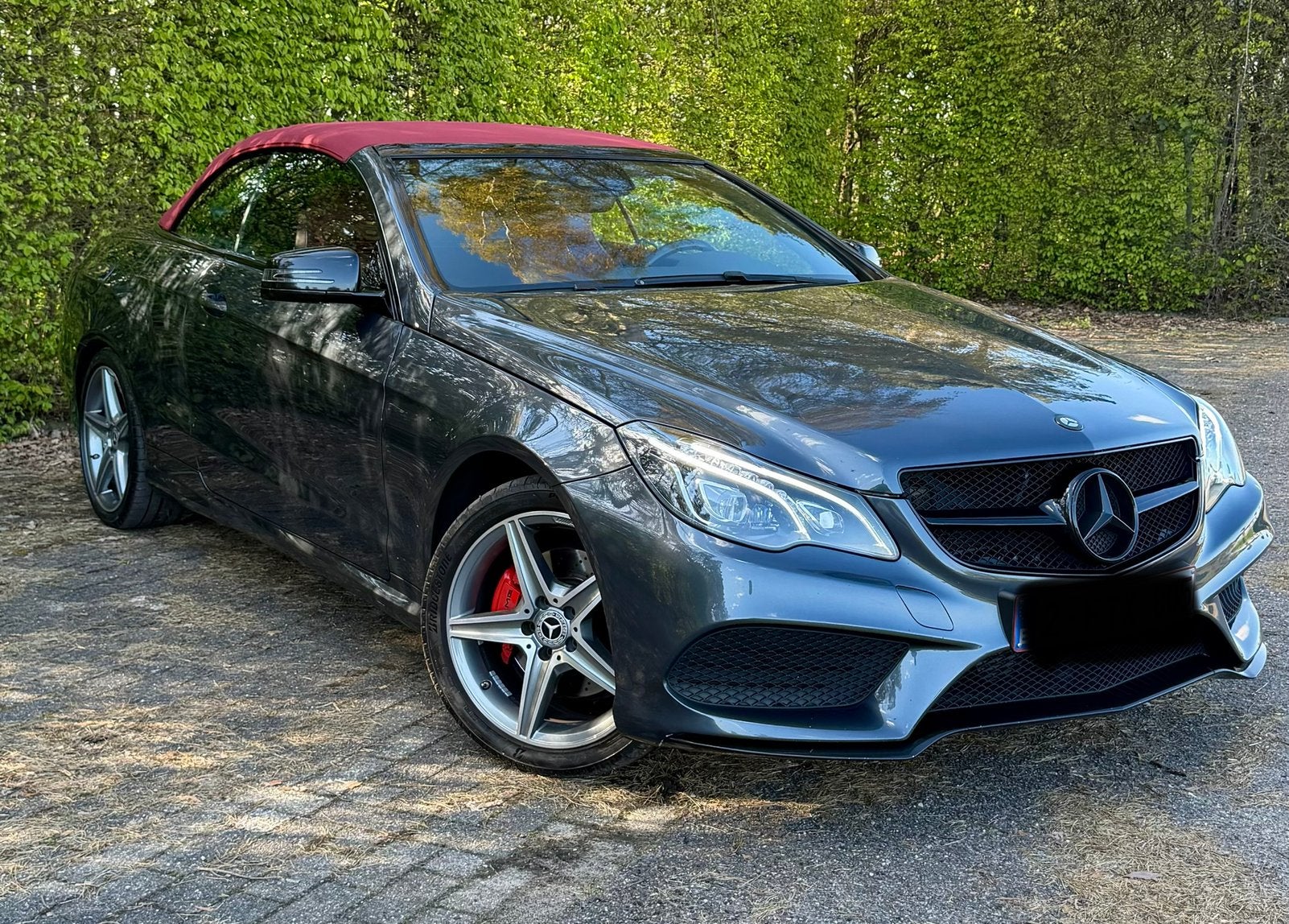 Mercedes E350 Cabrio Bluetec Diesel V6. Très bel état !, Cuir, Argent ou Gris, Achat, Euro 6