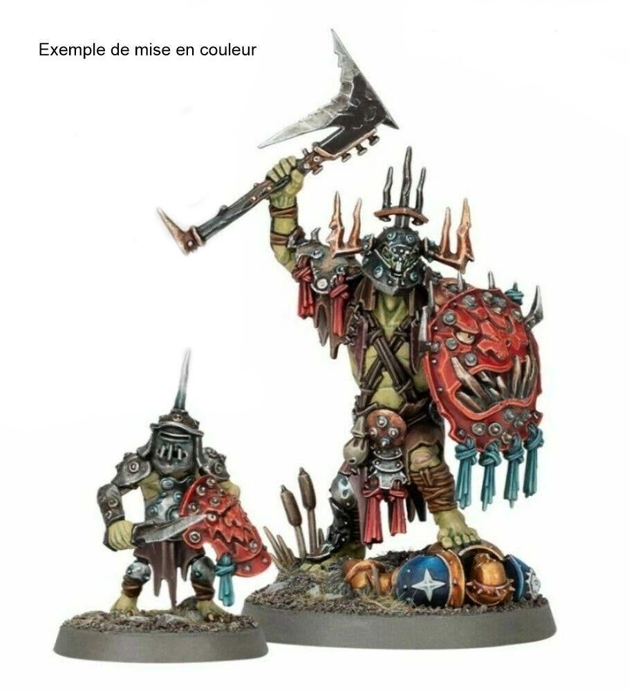 Warhammer Killaboss avec Stab-grot, Hobby & Loisirs créatifs, Wargaming, Envoi, Neuf, Warhammer, Figurine(s)