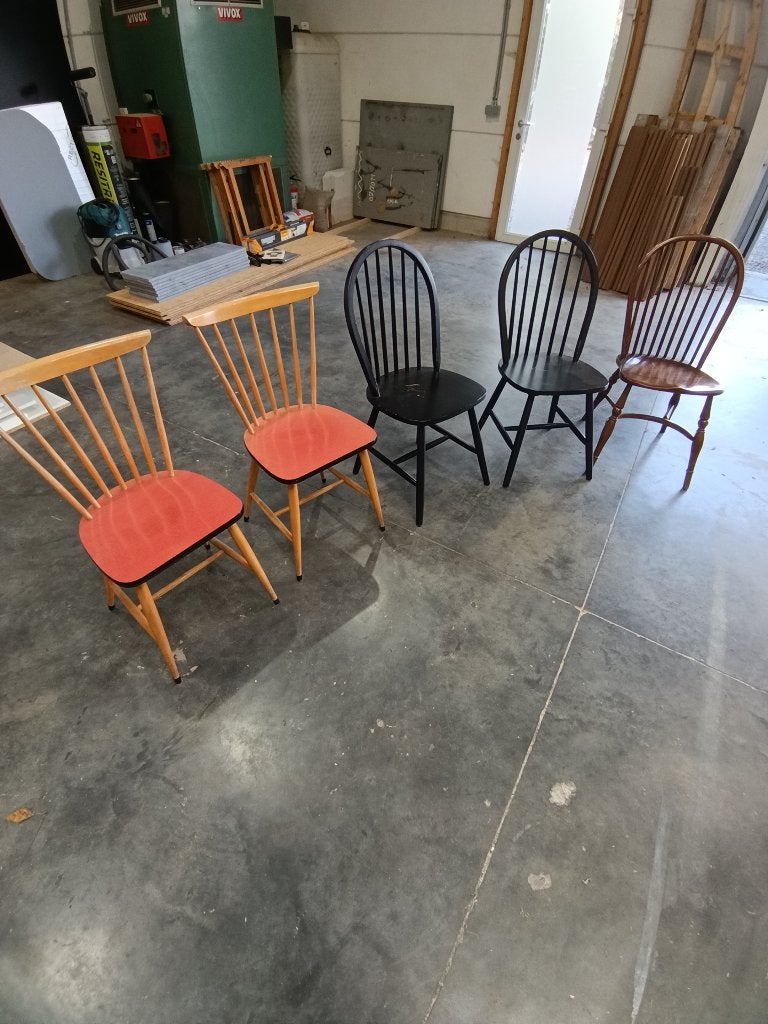 stoelen, Maison & Meubles, Autres couleurs, Enlèvement, Bois, Cinq, Six Chaises ou plus