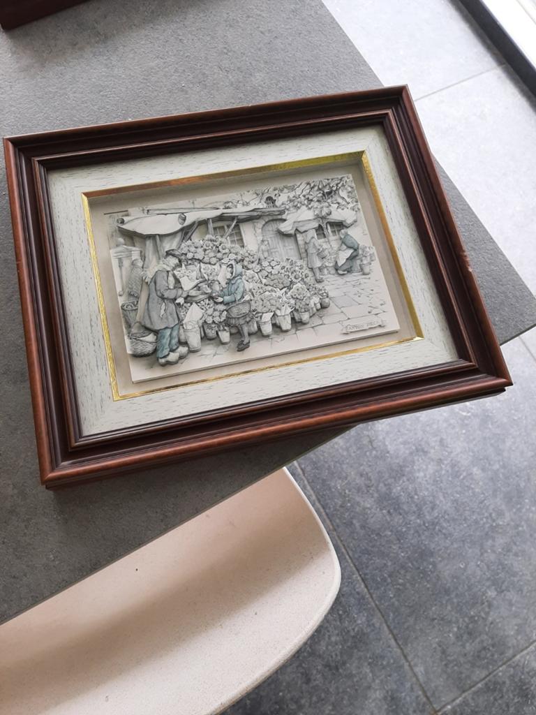 3D.Anton Pieck, Antiek en Kunst, Kunst | Schilderijen | Klassiek, Ophalen