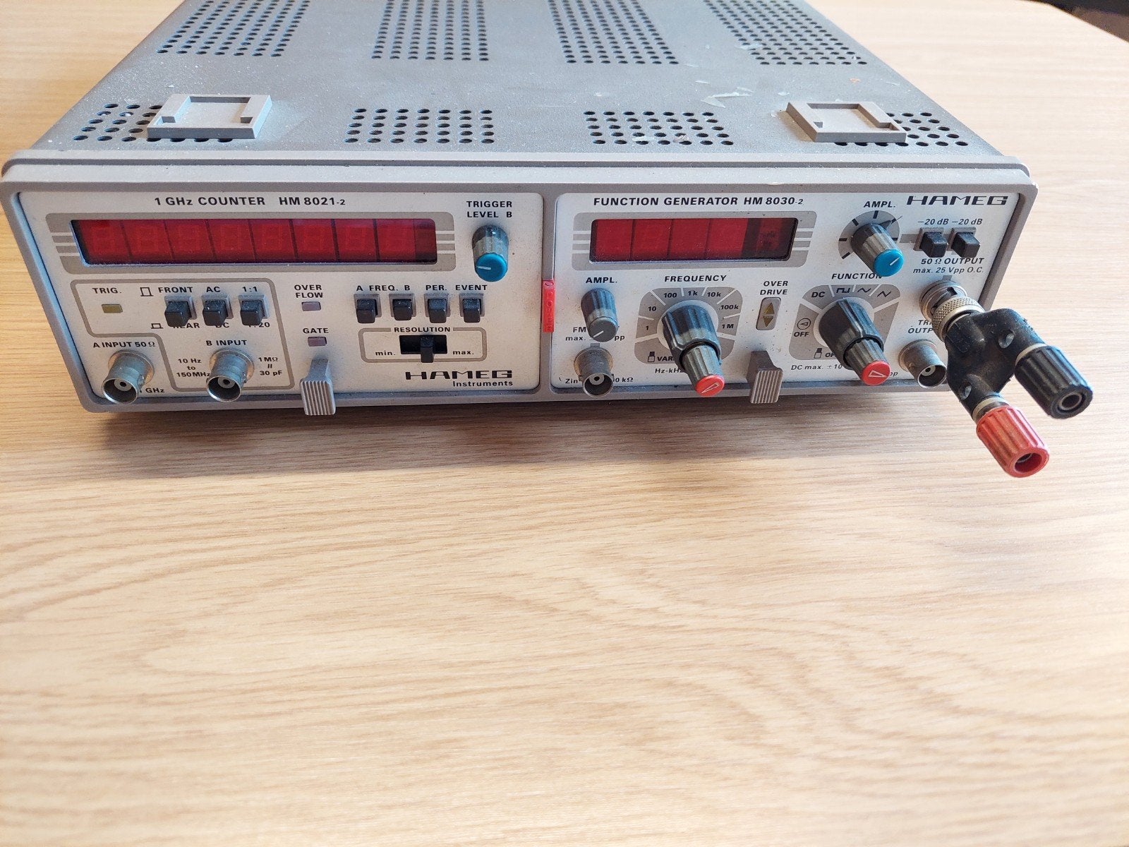 Hameg HM8001 Mainframe + HM8030-2 & HM8021-2 (Hobbyist), Ophalen