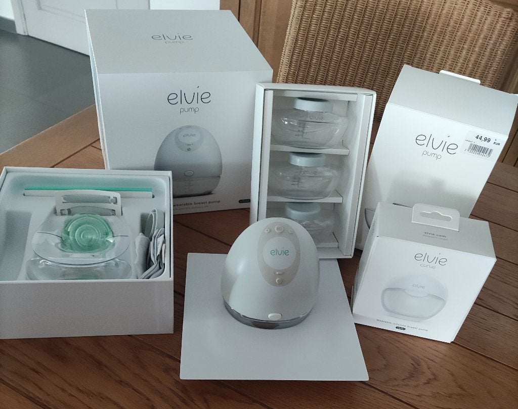 Elvie Pump Enkele Draagbare Elektrische Borstkolf NP350 euro, Inclusief tas, Borstkolf, Ophalen of Verzenden, Zo goed als nieuw