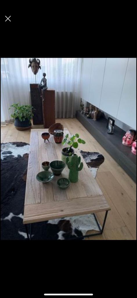 Salontafel eik Slots, Ophalen