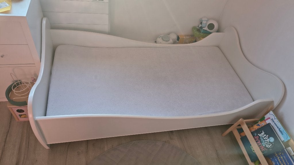 Kinderbed, Sommier à lattes, 70 à 85 cm, Enlèvement, Utilisé