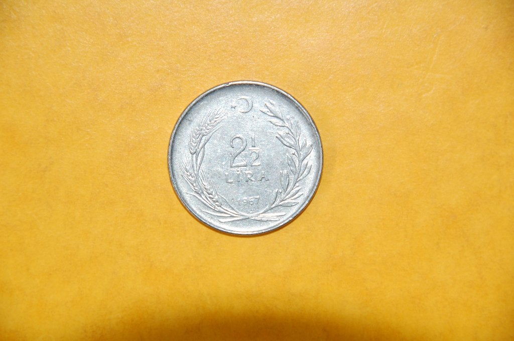 TURKYE : 2 1/2 Lira 1967, Verzenden, Losse munt