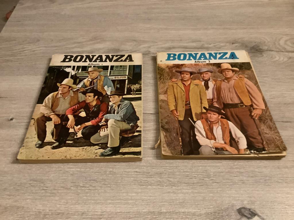 Bonanza verschillende stripalbums (1961), Livres, BD, Utilisé, Plusieurs BD, Enlèvement ou Envoi