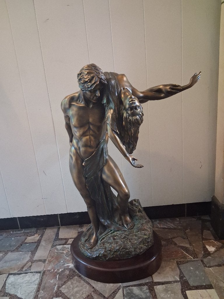 Brozen beeld Paor, Antiquités & Art, Enlèvement, Bronze