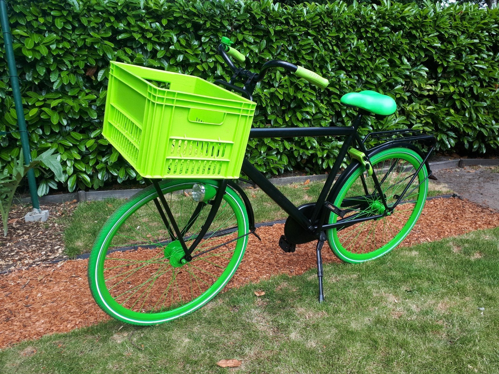 studentenfiets stadsfiets terugtraprem, axa slot, Fietsen en Brommers, 53 tot 57 cm, Ophalen, Zo goed als nieuw, Terugtraprem