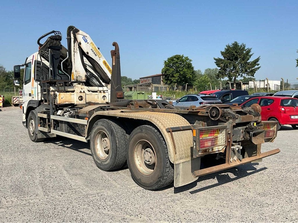 2011 Volvo FM/FH 6X4R 9.0 Vrachtwagen met kraan en container, Overige brandstoffen, Bedrijf, Volvo, Te koop
