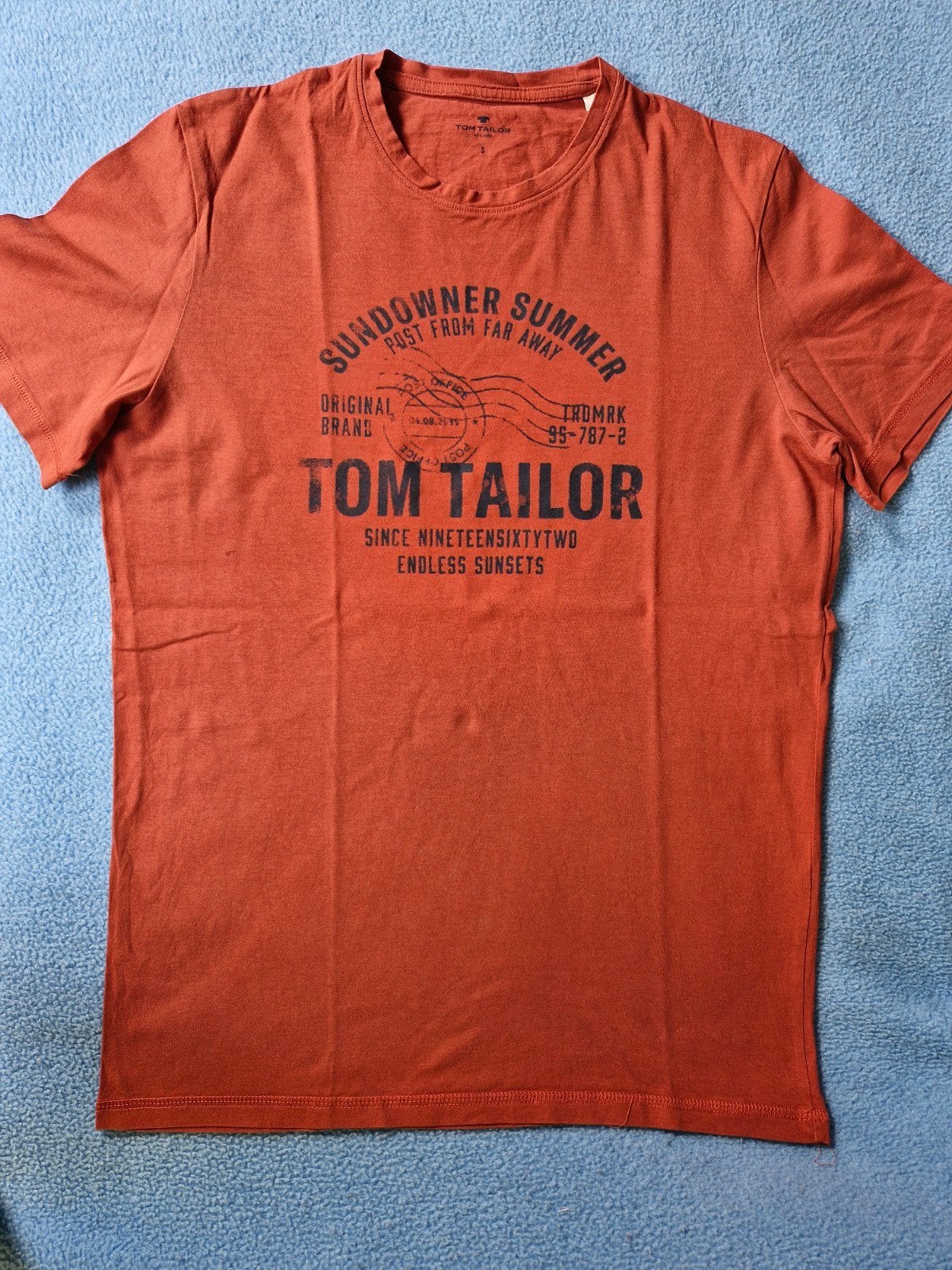 T-shirt Tom Tailor,roest bruin,maat S, Bruin, Tom Tailor, Ophalen of Verzenden, Zo goed als nieuw