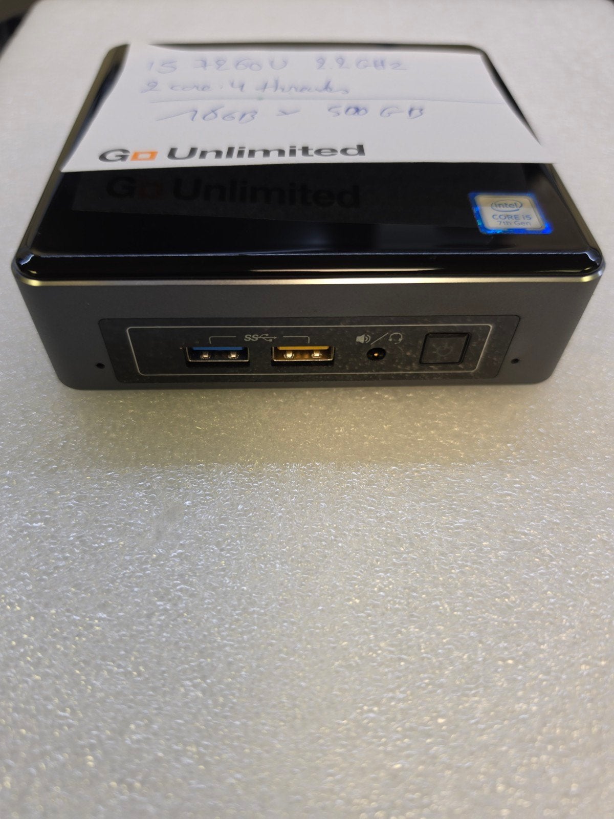 Intel Nuc Computer I5 2Core 4Threads 16gb Ram 500gb SSD win1, Computers en Software, Desktop Pc's, Ophalen of Verzenden, SSD
