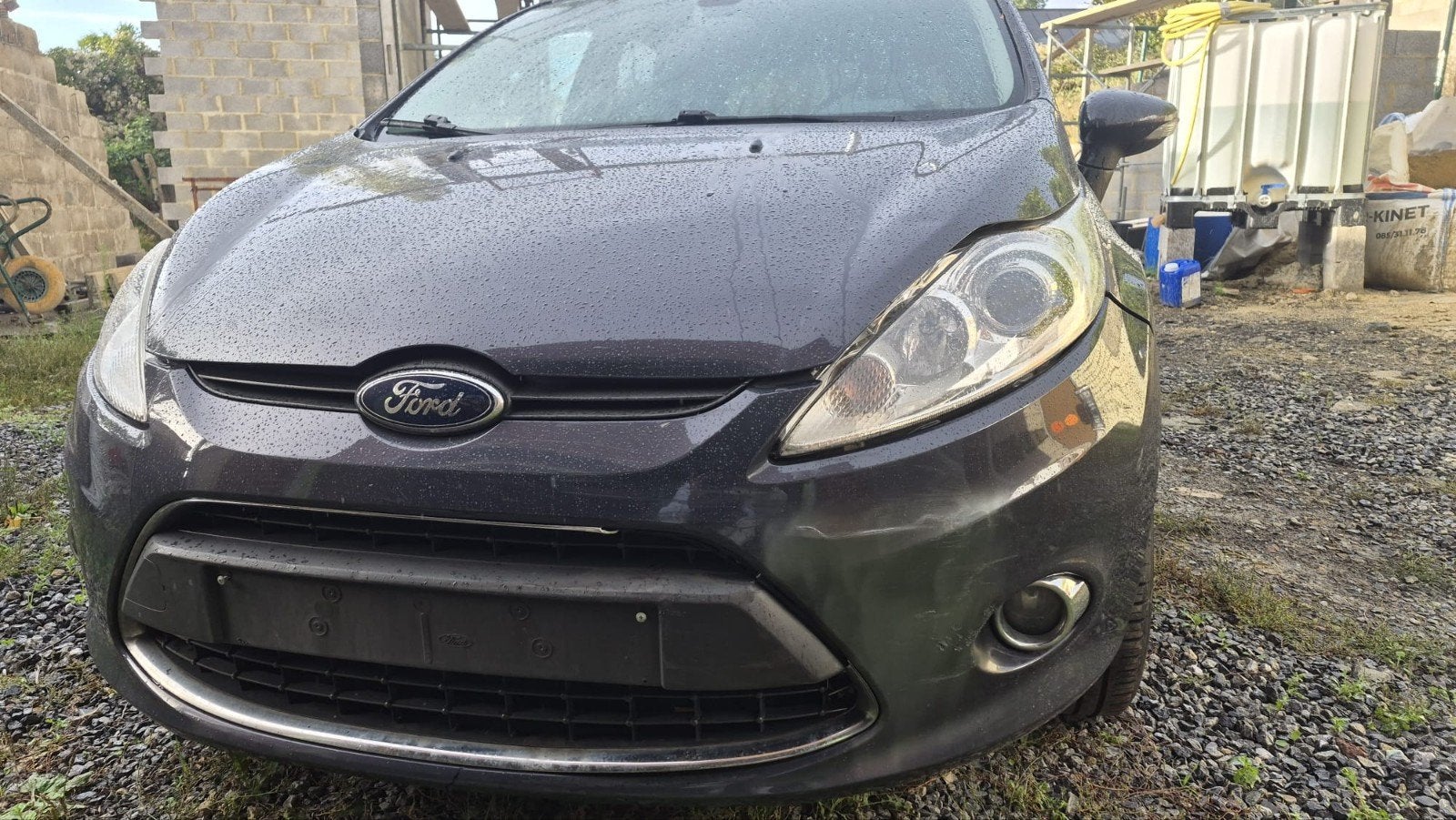 ford fiesta 1.6tdci titanium euro5 190000km prete a immatric, Euro 5, Achat, Boîte manuelle, Diesel