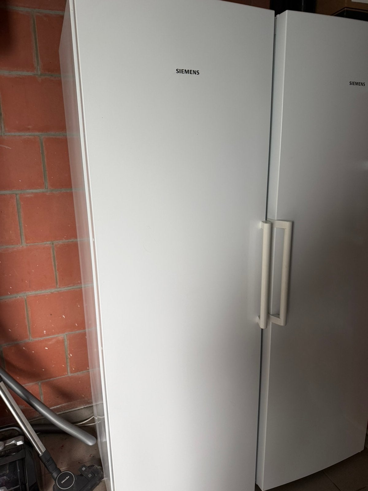 Siemens koelkast, Elektronische apparatuur, Ophalen, 160 cm of meer, Zo goed als nieuw, Vrijstaand