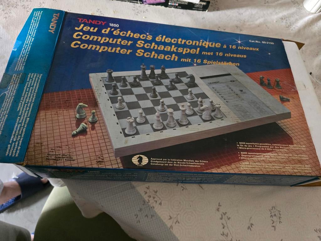 Tandy computer schaakspel, Enlèvement ou Envoi, Utilisé, Échecs