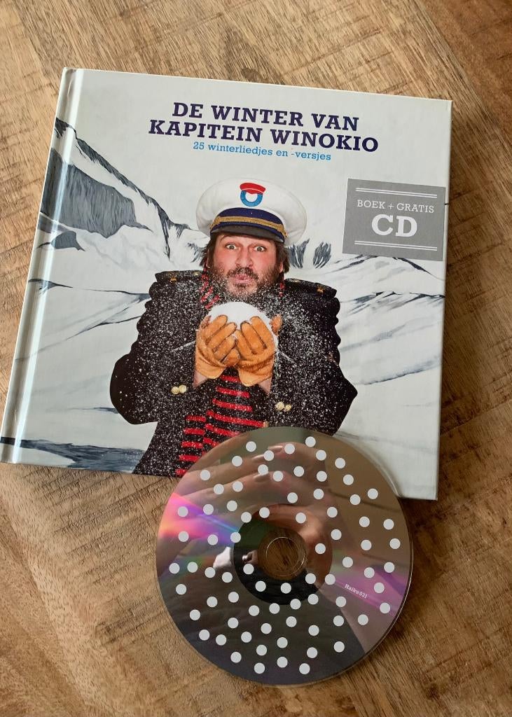 Kapitein Winokio boek + cd, Cd's en Dvd's, Ophalen of Verzenden, Zo goed als nieuw, Muziek, 6 tot 9 jaar