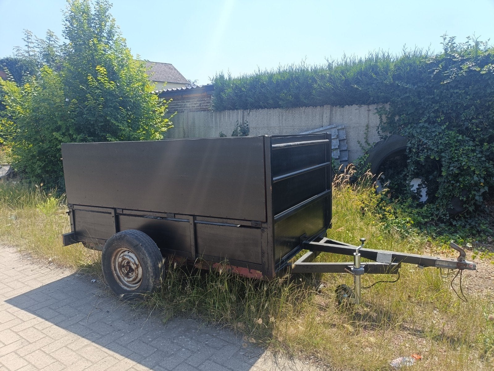Aanhangwagen, Ophalen