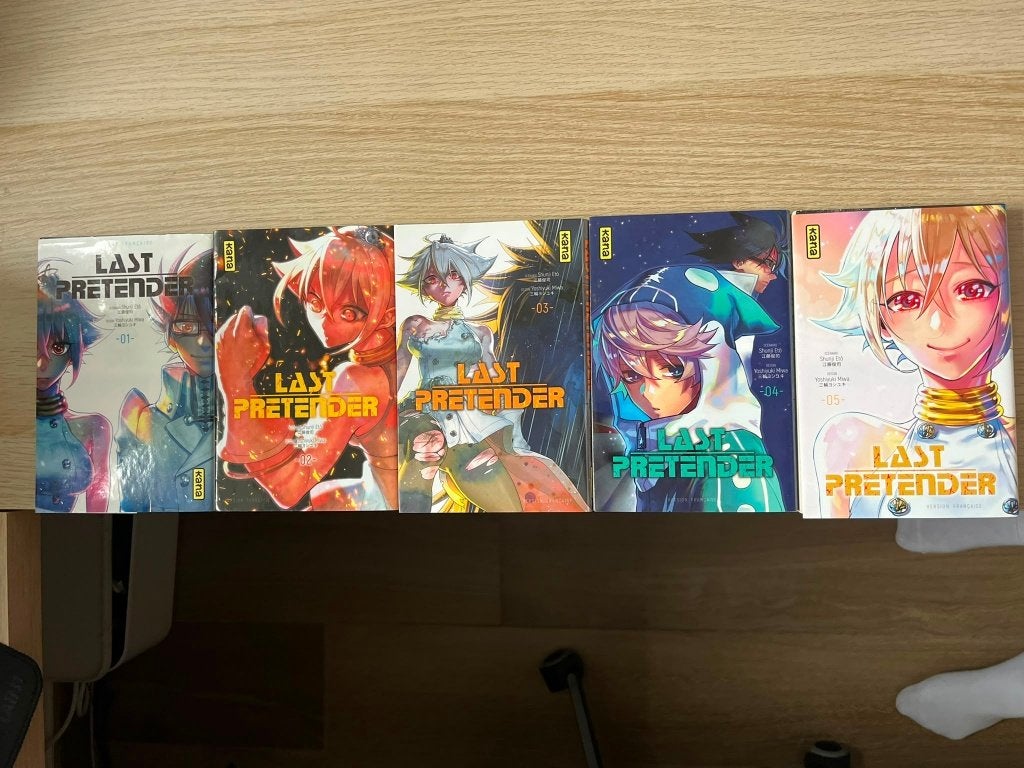 Last Pretender – Intégrale 1 à 5, Boeken, Strips | Comics, Complete serie of reeks, Ophalen of Verzenden, Zo goed als nieuw, Japan (Manga)