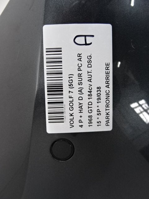 CAPTEUR AIDE AU STATIONNEMENT Volkswagen Golf VII (AUA), Utilisé, Volkswagen