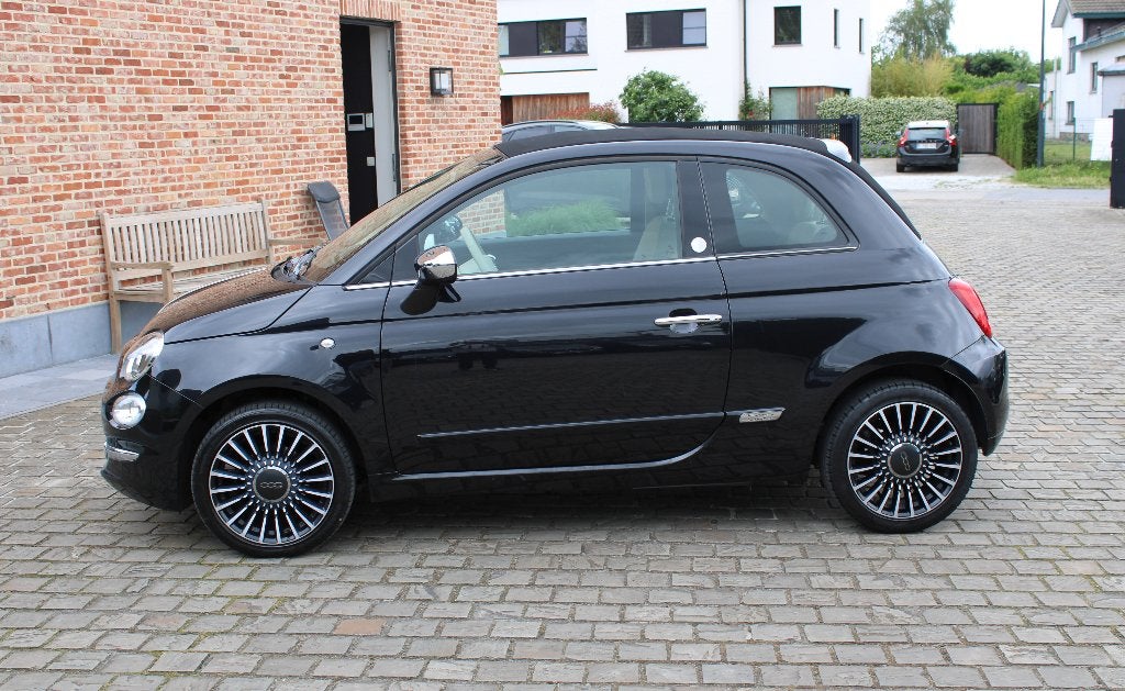 Fiat 500C 1.2i Bwj 01/2019 46000km !! Perfecte staat !!, Voorwielaandrijving, 4 zetels, Stof, 4 cilinders