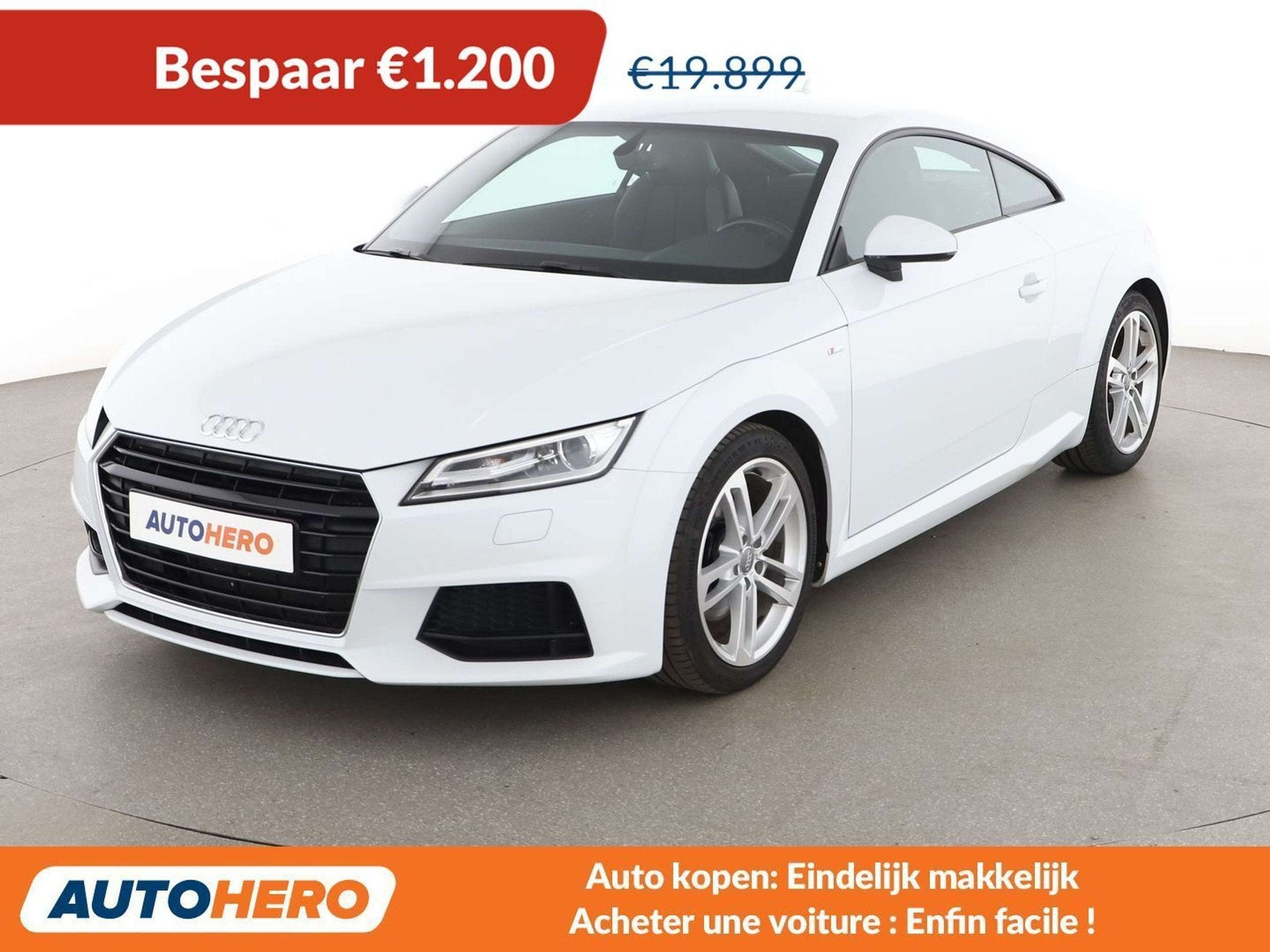 Audi TT 2.0 TDI Coupe ultra (bj 2018), Auto's, Audi, Voorwielaandrijving, 4 zetels, TT, Gebruikt