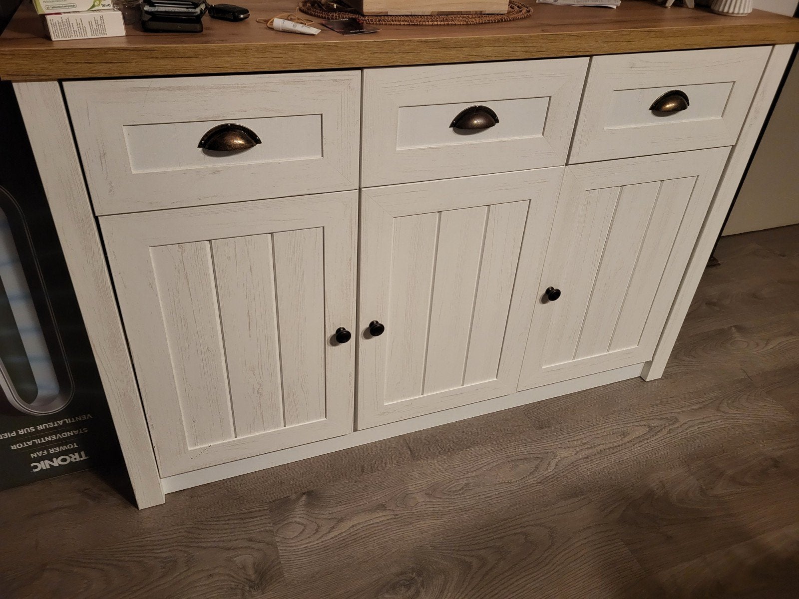 dressoir jysk, Huis en Inrichting, Tafels | Eettafels, Ophalen