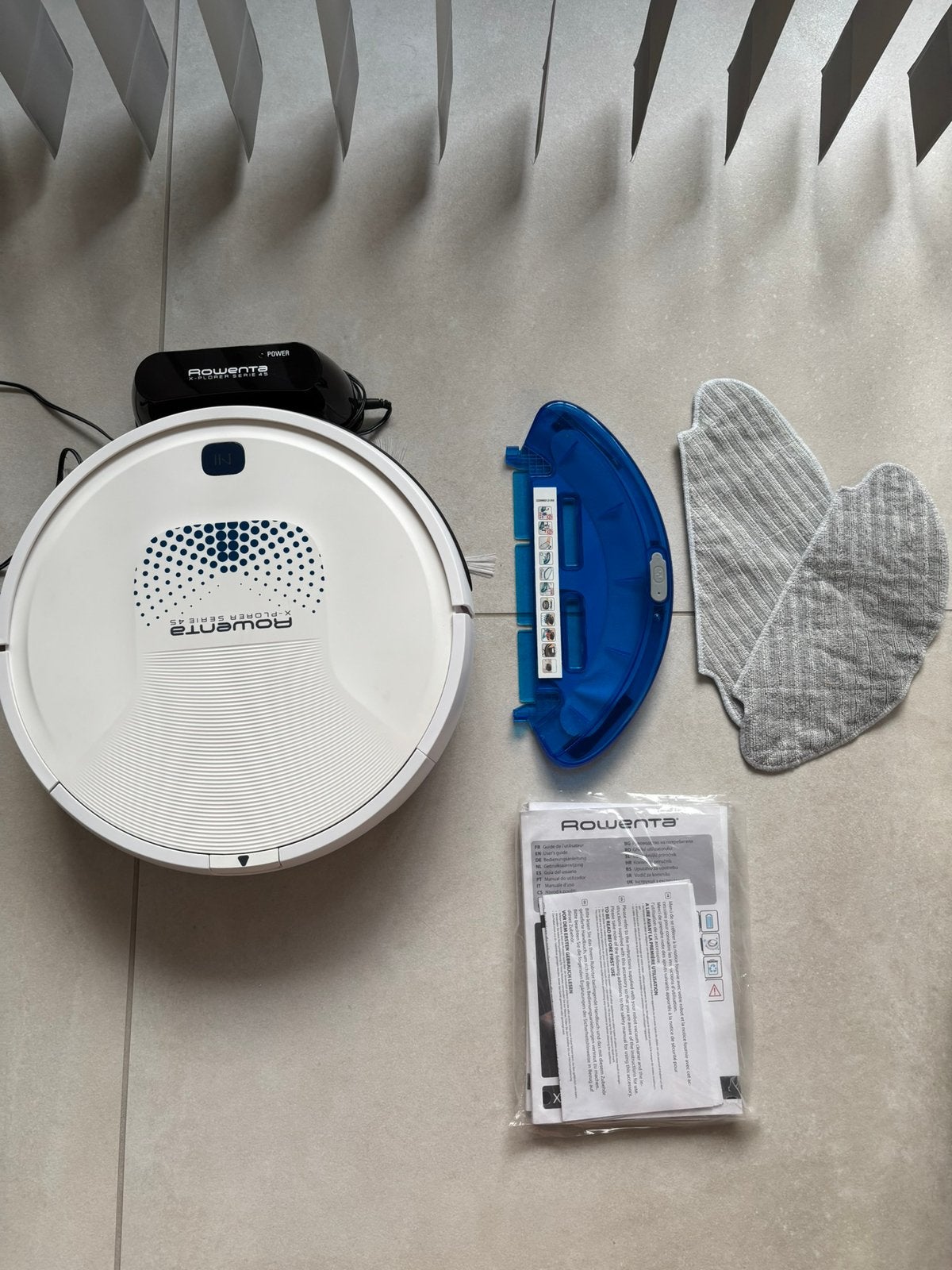 Aspirateur robot Rowenta Xplorer serie 45, Electroménager, Enlèvement, Comme neuf, Aspirateur robot, Rowenta