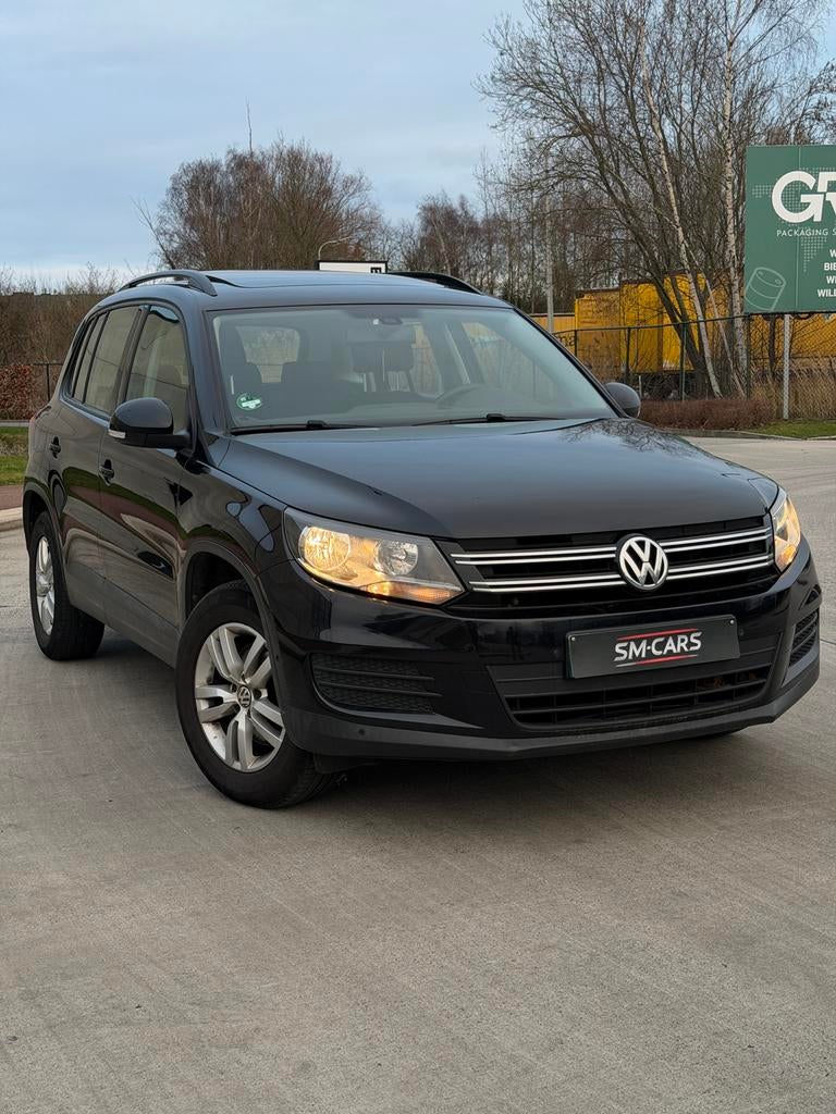 Volkwagen Tiguan, Automaat, Stof, 4 cilinders, Zwart