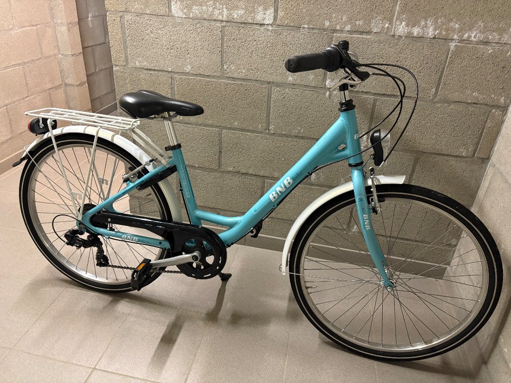 Meisjesfiets bnb bike 26 inch, Frein sur jante, 26 pouces ou plus, Frein à main, Comme neuf