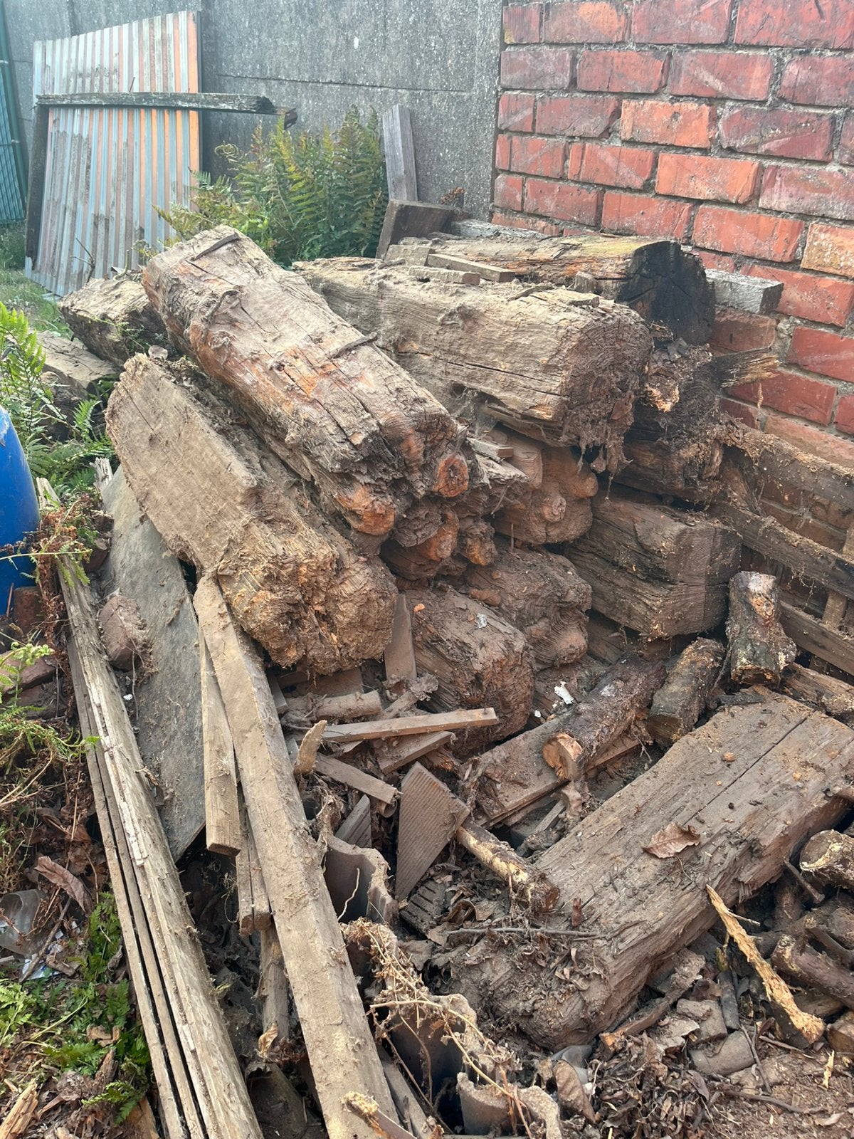 Bils en oud hout, Tuin en Terras, Ophalen