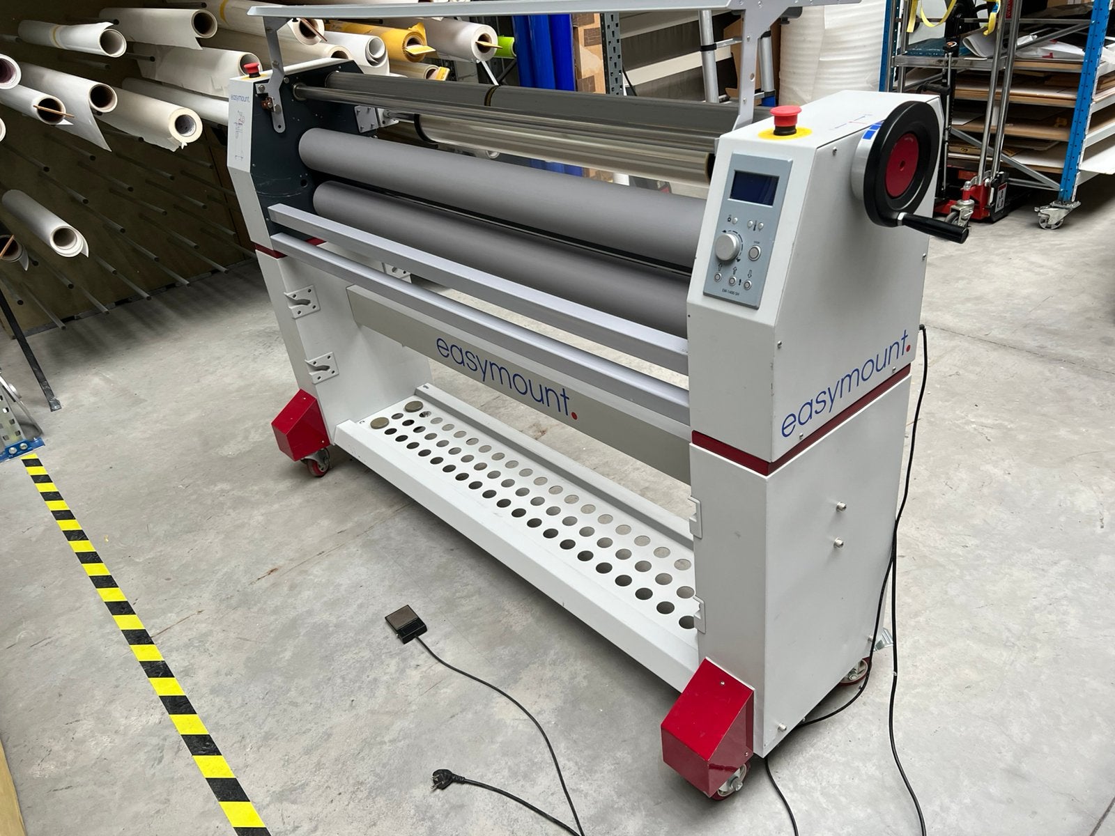 Machine de laminage - Laminateur à rouleaux pour imprimerie., Enlèvement, Comme neuf