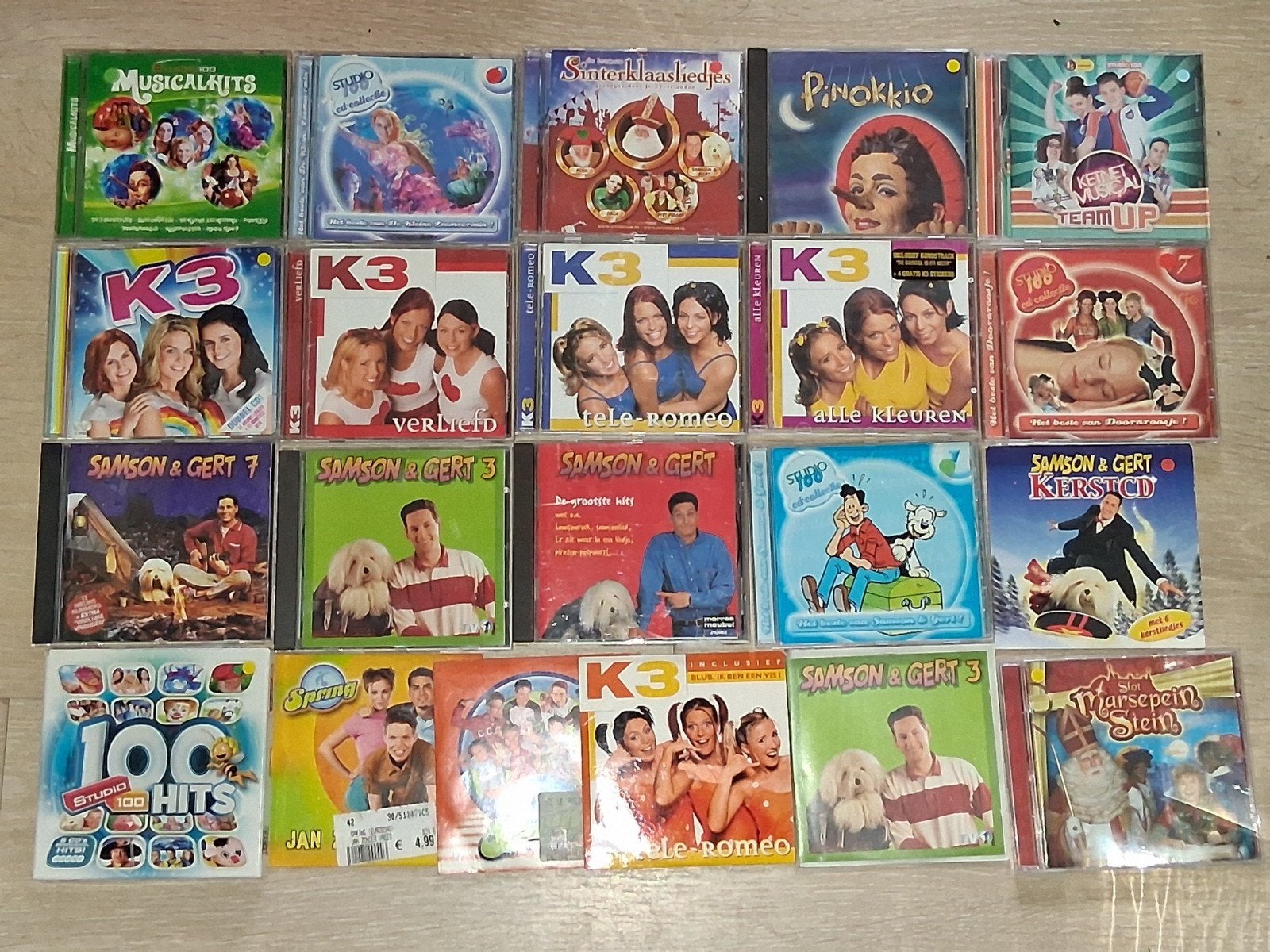 Cd´s studio 100, k3, samson, musicals,... uit te kiezen, CD & DVD, CD | Enfants & Jeunesse, Comme neuf, Musique, Album, Jusqu'à 2 ans