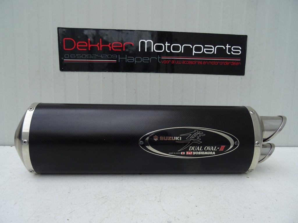 Linker Yoshimura Dual Oval II Sport Demper # Universeel 52mm, Motoren, -, -, Nieuw, Ophalen of Verzenden