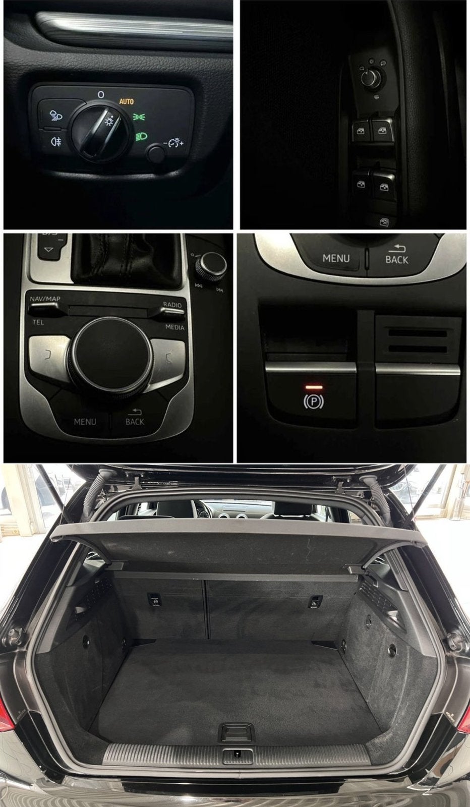 Audi A3 1.4 TFSI S TRONIC AUTOMATIC CARPLAY LED ACC, Auto's, Audi, Automaat, Euro 6, Zwart, Bedrijf
