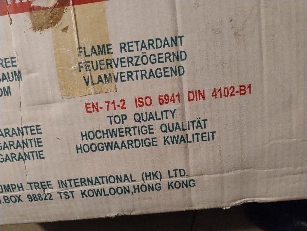 kunstkerstboom, Diversen, Ophalen, Gebruikt