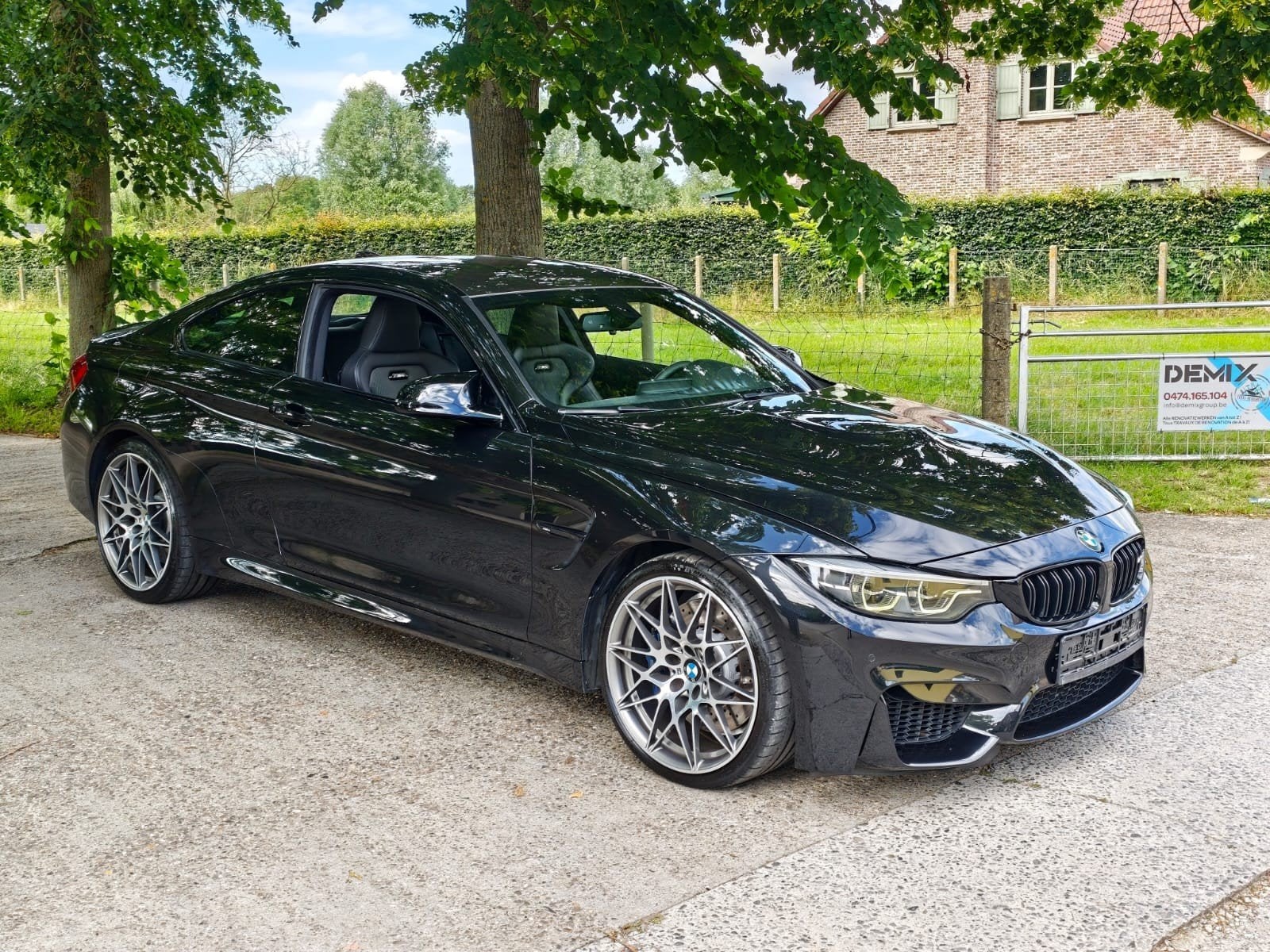 Bmw M4 Compétition 2018 68.000km****, Cuir, Achat, Euro 6, Carnet d'entretien