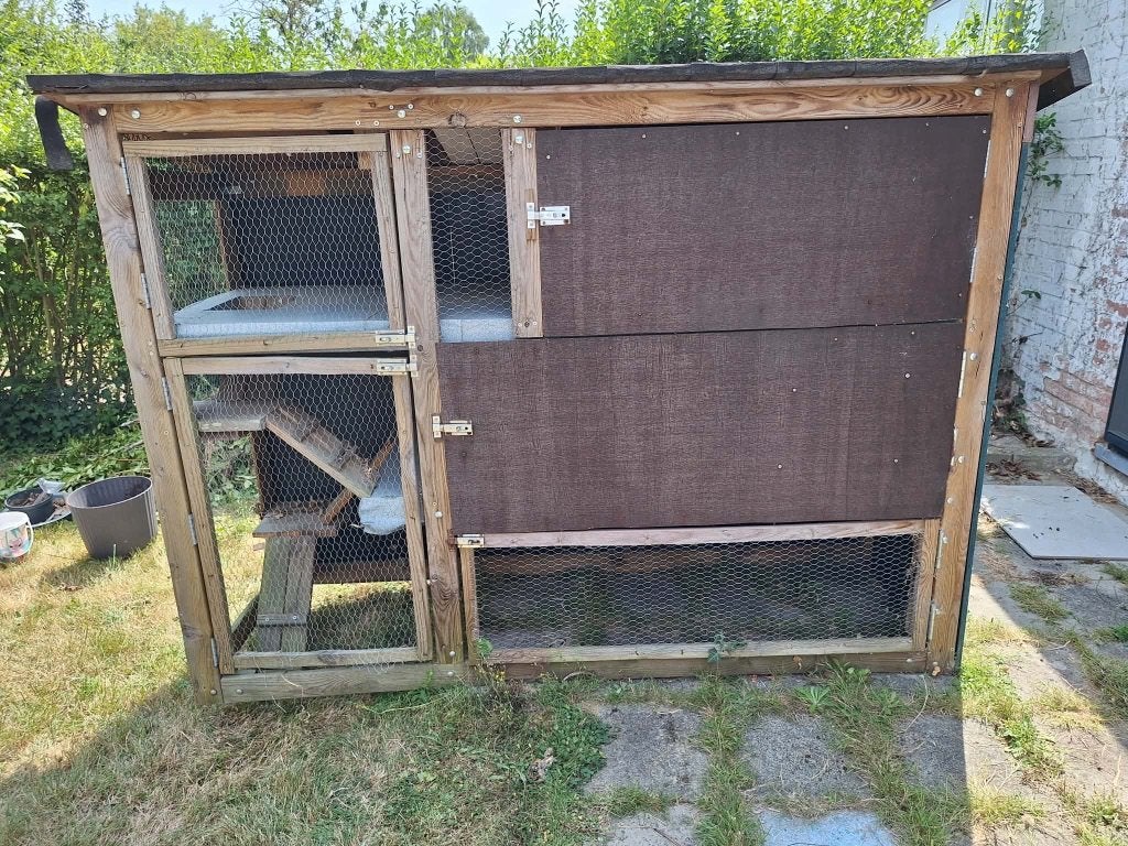 Konijnenhok, 90 cm ou plus, Niche, Enlèvement, Utilisé