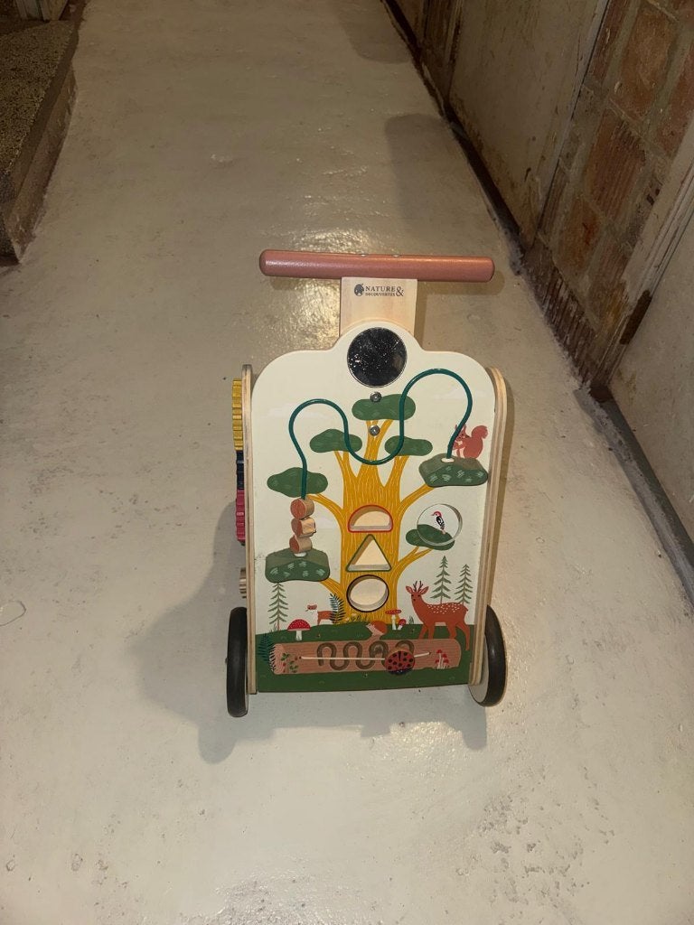 Chariot de marche multi-activités en bois, Enfants & Bébés, Enlèvement, Utilisé, Autres types